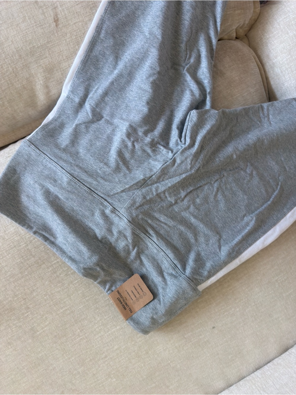 NWT - PINK ACTIVE - Victoria Secret’s Gray Cotton leggings - Picture 9 of 9